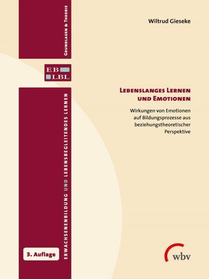 cover image of Lebenslanges Lernen und Emotionen
